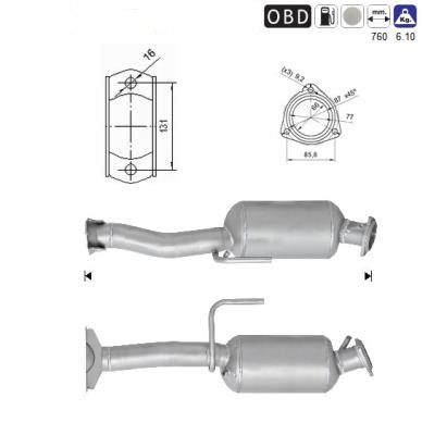 ART. MF1060 DPF - Magnaflow